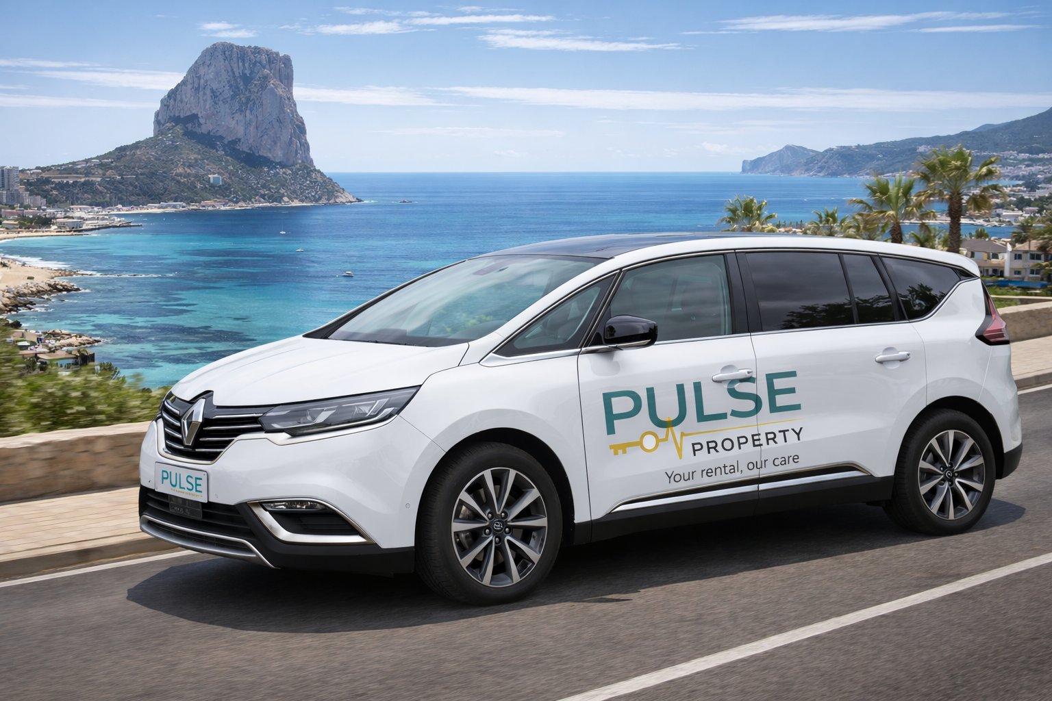 Pulse Property bedrijfsauto aan de Costa Blanca